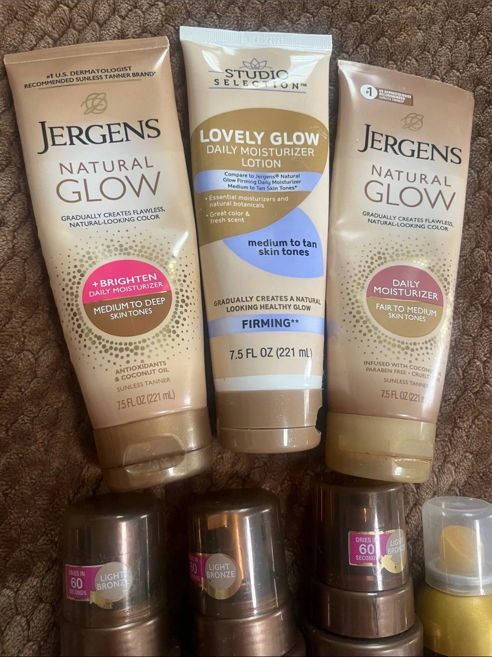 Erge Natural Glow & Instant Sun Bundle in Bronze and Beige